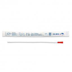Cure Catheter ConvaTec M16-Cure Catheter Male Intermittent Catheter, 16 Fr., Straight, Intermittent 