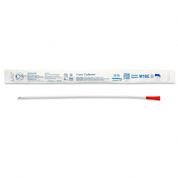 Cure Catheter ConvaTec M16C-Cure Catheter Male Intermittent Catheter, 16 Fr., Coude, Intermittent (C