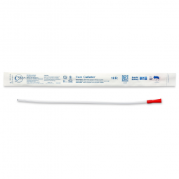 Cure Catheter ConvaTec M18-Cure Catheter Urethral Catheter, 18 Fr, Male, Straight, Intermittent Cath