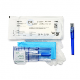 Cure Twist ConvaTec T10K-Cure Twist Intermittent Catheter Kit, 10 Fr., Catheter & Bag Kits & Trays (