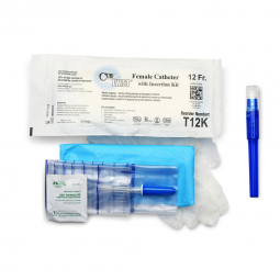 Cure Twist ConvaTec T12K-Cure Twist Intermittent Catheter Kit, 12 Fr., Catheter & Bag Kits & Trays (