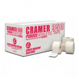 Cramer 950 Performance Health 280950-Cramer 950 Cotton Athletic Tape, 1-1/2 in x 15 yd, White & (CS/