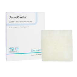 DermaGinate DermaRite Industries 00260E-DermaGinate Alginate Dressing, 2 x 2 inch, Alginates (BX)