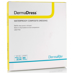 DermaDress DermaRite Industries 00276E-DermaDress Composite Dressing, 4 x 4 Inch, Composites (BX)