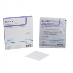 DermaCol DermaRite Industries 00303E-DermaCol Collagen Dressing 4 x 4 Inch, Collagen (BX)