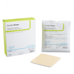 ComfortFoam DermaRite Industries 00316E-ComfortFoam Silicone Adhesive without Border Silicone Foam D