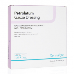 DermaRite DermaRite Industries 23180-DermaRite Petrolatum Impregnated Dressing, 1 x 8 Inch, Impregna