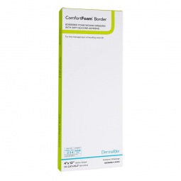 ComfortFoam Border DermaRite Industries 43412-ComfortFoam Border Silicone Adhesive with Border Silic