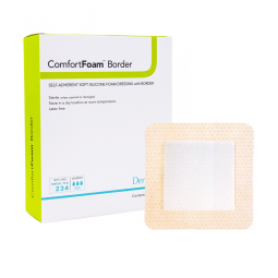 ComfortFoam Border DermaRite Industries 43580-ComfortFoam Border Silicone Adhesive with Border Silic