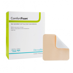 ComfortFoam DermaRite Industries 44330-ComfortFoam Silicone Adhesive without Border Silicone Foam Dr