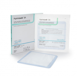 HydraLock SA DermaRite Industries 60770-HydraLock SA Super Absorbent Dressing, 20 x 20 Centimeter, C