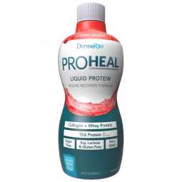 ProHeal DermaRite PRO1000 ProHeal Cherry Splash Liquid Protein Wound Recovery Formula, 30 oz (Case)