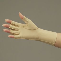 DeRoyal 902ML-DeRoyal Left Compression Glove, Medium, Beige, Compression Gloves