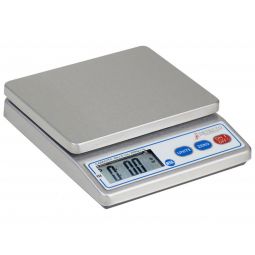 Detecto PS4 Digital Portion Scale, All Stainless, 4 lb (2000 g) Capacity