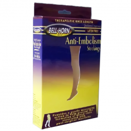 Bell-Horn DJO 11560XL-Compression Stocking Bell-Horn Knee High X-Large Beige Closed Toe, Stockings &