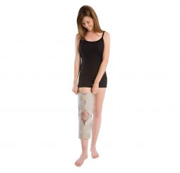 ProCare DJO 79-80020-ProCare Knee Immobilizer, One Size Fits Most, Knee