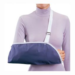 Procare Clinic DJO 79-84028-ProCare Clinic Unisex Blue Cotton/Polyester Arm Sling, Extra Large, Arm 