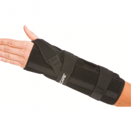 ProCare Quick-Fit DJO 79-87510-Quick-Fit Left Wrist/Forearm Brace, One Size Fits Most, Wrist, Hand &