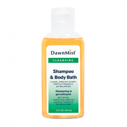 DawnMist Donovan Industries MS02-DawnMist Shampoo & Body Wash 2 oz. Squeeze Bottle, Shampoos (CS)