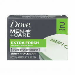 Dove Men+Care Dot Foods 01111101215-Soap Dove Men+Care Bar 3.75 oz Individually Wrapped Extra Fresh 