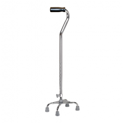 Drive Medical 10301-4 Aluminum Small Base Quad Cane, 30 to 39 in (CS)