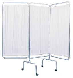 Drive Medical 13508 Three-Panel Privacy Screen with Casters