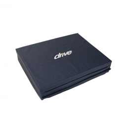 Drive Medical 14700 Tri-Fold Bedside Fall Mat, 30 x 72 in (CS)