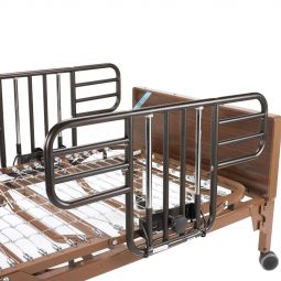 Drive Medical 15201BV No-Gap Half-Length Bed Side Rails (Pair)