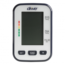 Drive Medical BP3400 Digital Blood Pressure Monitor, Arm Cuff, Medium