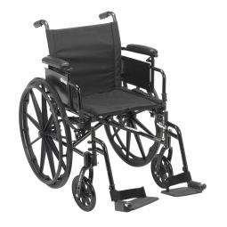 Drive Cruiser X4 Dual Axle Wheelchair w/ Adjustable Detatchable Arms