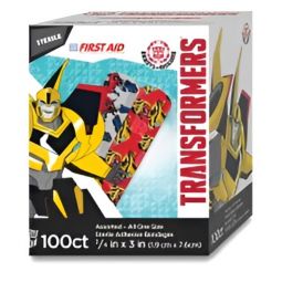 Dukal 10847 American White Cross Stat Strip Transformers, Adhesive Strip, 3/4 x 3 in (BX)