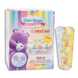 Dukal 980579 Stat Strip Adhesive Strip Bandage, Kid Design- Care Bears (CS/1200)