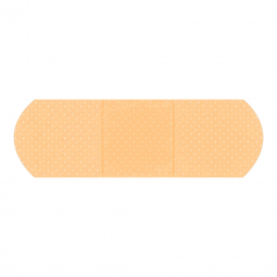 American White Cross Dukal 1290033-American White Cross First Aid Adhesive Strip, Non-Stick Pad, Mic