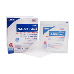 Dukal Dukal 1412-Dukal Sterile Gauze Sponge, 4 x 4 in (BX/100)