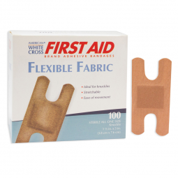 American White Cross Dukal 1602033-American White Cross Adhesive Strip, 1-1/2 x 3 Inch, Adhesive Ban