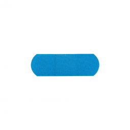 American White Cross Dukal 1631025-American White Cross Blue Metal Detectable Adhesive Strip, 1 x 3 