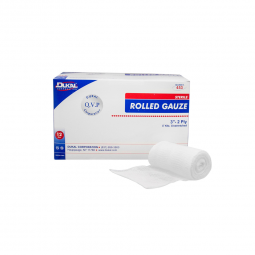 Dukal Dukal 453-Dukal Sterile Fluff Bandage Roll, 3 Inch x 5 Yard, Gauze Dressings (BG)