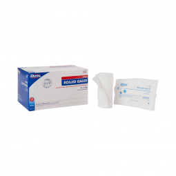 Dukal Dukal 454-Dukal Sterile Fluff Bandage Roll, 4 Inch x 5 Yard, Gauze Dressings (CS)