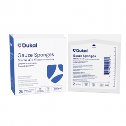 Dukal Dukal 6412-Dukal Sterile Gauze Sponge, 4 x 4 Inch, Sponges & Pads (CS) - Dukal Sterile Gauze S