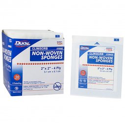 Dukal Dukal 7224-Clinisorb Sterile Nonwoven Sponge, 2 x 2 Inch, Sponges & Pads (CS) - Clinisorb Ster