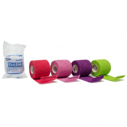 Dukal Dukal 8025AS-Dukal Self-adherent Closure Cohesive Bandage, 2 Inch x 5 Yard, Compression Bandag