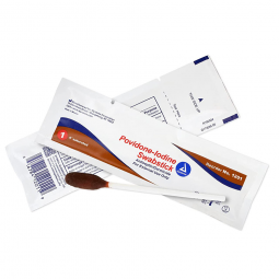 Dynarex 1201-dynarex Povidone Iodine Impregnated Swabstick, Applicators & Swabsticks (BX)