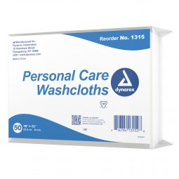 Dynarex 1315 Dry Washcloth-500/Case