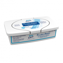 Flush Away Adult Dynarex 1321-Dynarex Flush Away Personal Wipes, Adult, Tub, Aloe/Lanolin Scented, P