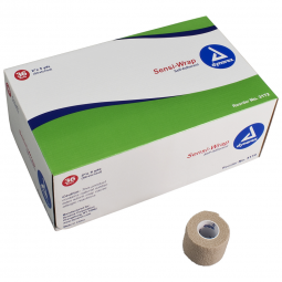Sensi-Wrap Dynarex 3172-Sensi-Wrap Self-adherent Closure Cohesive Bandage, 2 Inch x 5 Yard, Compress