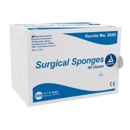 Dynarex Dynarex 3242-Dynarex Gauze Sponge, 4 x 4 Inch, Sponges & Pads (CS) - Dynarex Gauze Sponge, 4