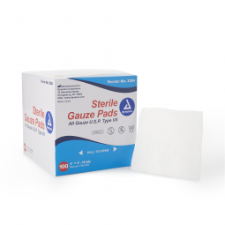 Dynarex Dynarex 3354-Dynarex Sterile Gauze Sponge, 4 x 4 in (CS/12)