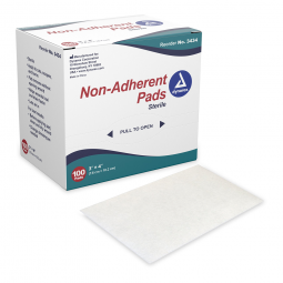 Dynarex Dynarex 3434-dynarex Nonadherent Dressing, 3 x 4 Inch, Non-Adherent Dressings (BX)