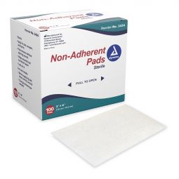 Dynarex 3434 Non-Adherent Pads-1200/Case
