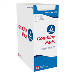 Dynarex Dynarex 3503-Dynarex Sterile Abdominal Pad, 8 x 10 Inch, ABD Gauze Pads (CS)